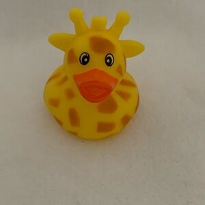 Yellow Giraffe Rubber Duck